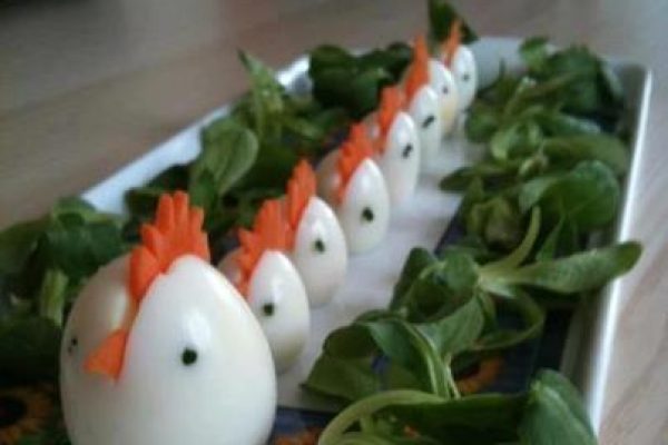 Chicken eggs