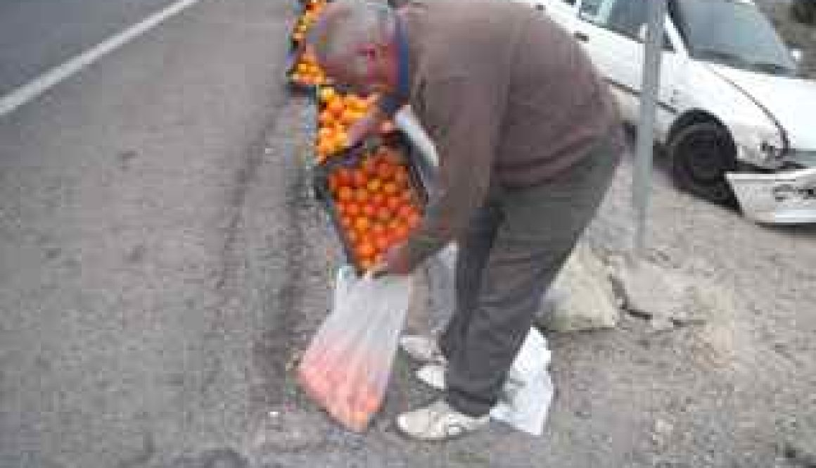 Orange seller