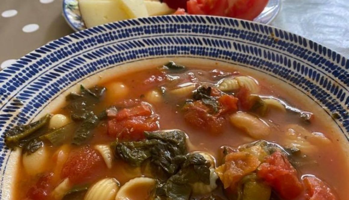 Minestrone-soup